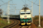 Lokomotiva: 151.016-3 | Vlak: EC 142 Odra ( ilina - Praha hl.n. ) | Msto a datum: Osek nad Bevou 17.04.2010
