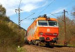 Lokomotiva: 151.019-7 | Vlak: Ex 221 Detvan ( Praha hl.n. - Zvolen os.st. ) | Msto a datum: Bezprv   22.10.2013