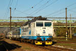 Lokomotiva: 162.011-1 | Vlak: Os 6413 ( st nad Labem zpad - Lys nad Labem ) | Msto a datum: st nad Labem-Stekov 31.10.2015
