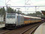 Lokomotiva: 186.187-1 ( METRANS )   | Vlak: IC 1010 ( Havov - Praha hl.n. ) | Msto a datum: Koln 26.09.2012