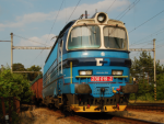 Lokomotiva: 230.019-2 | Vlak: Rn 54841 ( Nymburk se.n. - esk Budjovice se.n. ) | Msto a datum: Chotany 26.06.2010