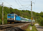 Lokomotiva: 362.116-6 | Vlak: R 870 Punkva ( Brno hl.n. - Praha hl.n. ) | Msto a datum: Choce 06.05.2014
