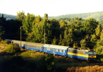 Lokomotiva: 362.168-7 | Vlak: R 1275 ( Praha hl.n. - Rimini ) | Msto a datum: Mnichovice 26.09.1997