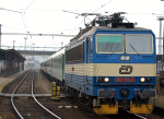 Lokomotiva: 362.170-7 | Vlak: R 837 ( Brno hl.n. - Bohumn ) | Msto a datum: Perov 24.12.2009