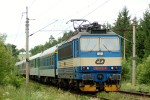 Lokomotiva: 362.172-9 | Vlak: R 685 ( Praha hl.n. - Brno hl.n. ) | Msto a datum: Letina u Svtl 23.06.2011