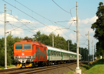 Lokomotiva: 363.021-7 | Vlak: R 874 Macocha ( Brno hl.n. - Praha hl.n. ) | Msto a datum: Chvaletice   16.07.2009