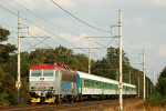Lokomotiva: 363.039-9 | Vlak: R 872 pilberk ( Brno hl.n. - Praha hl.n. ) | Msto a datum: Koln 15.09.2009