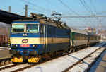 Lokomotiva: 363.052-2 | Vlak: Sp 1831 Jordn ( Praha hl.n. - Tbor ) | Msto a datum: Beneov u Prahy 29.01.2011