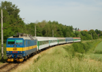 Lokomotiva: 363.076-1 | Vlak: Os 8271 ( Praha hl.n. - Tbor ) | Msto a datum: Hemaniky 11.06.2010