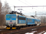 Lokomotiva: 363.114-0 | Vlak: Os 5914 ( Havlkv Brod - Koln ) | Msto a datum: Letina u Svtl 22.02.2012