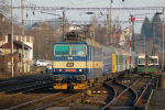 Lokomotiva: 363.130-6 | Vlak: R 893 umava ( Praha hl.n. - esk Budjovice ) | Msto a datum: Hemaniky 24.03.2010