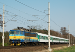 Lokomotiva: 363.163-7 | Vlak: R 870 Punkva ( Brno hl.n. - Praha hl.n. ) | Msto a datum: Koln 13.04.2009