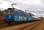 Lokomotiva: 363.506-7 + 363.502-6 | Vlak: Pn 48500 ( Lenzing - Rakovnk ) | Msto a datum: Horn Dvoit 15.09.2012