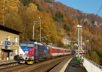 Lokomotiva: 371.201-5 | Vlak: EN 459 Canopus ( Zrich HB - Praha hl.n. ) | Msto a datum: Doln leb 31.10.2015