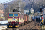 Lokomotiva: 372.006-7 | Vlak: Pn 45300 | Msto a datum: Knigstein (D) 11.03.2014