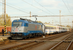 Lokomotiva: 380.005-9 | Vlak: EC 105 Sobieski ( Warszawa Wsch. - Wien Westbf. ) | Msto a datum: Petrovice u Karvin 15.10.2012