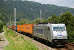 Lokomotiva: 386.003-8 ( METRANS ) | Vlak: Nex 43383 | Msto a datum: Doln leb zastvka 25.06.2016