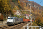 Lokomotiva: 386.007-9 ( METRANS ) | Vlak: Nex 43321 | Msto a datum: Doln leb 31.10.2015