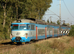 Lokomotiva: 451.047-5 | Vlak: Os 9410 ( Kutn Hora hl.n. - Praha Masarykovo n. ) | Msto a datum: Podbrady 14.09.2006