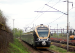 Lokomotiva: 480.004-1 | Vlak: LE 1361 LeoExpress ( Praha hl.n. - Bohumn ) | Msto a datum: esk Tebov vjezd.sk. 04.05.2013