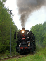 Lokomotiva: 556.0506 | Vlak: Zvl. Os 38817 ( Vesel nad Lunic - esk Velenice ) | Msto a datum: Tebo - Majdalena 14.05.2011