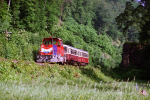 Lokomotiva: 708.002-1 | Vlak: Os 9207 ( erany - Svtl nad Szavou ) | Msto a datum: Hvzdonice 15.06.1996