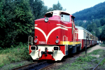 Lokomotiva: T426.001 | Msto a datum: Doln Polubn 25.08.1990