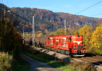 Lokomotiva: 742.522-6 + 742.260-3 | Vlak: Pn 41393 | Msto a datum: Doln leb zastvka 31.10.2015