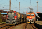 Lokomotiva: 742.702-4, 151.019-7 | Vlak: Pn 1nsl 59510, Ex 120 Koian ( Koice - Praha hl.n. ) | Msto a datum: Pardubice hl.n.   14.04.2013