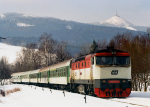 Lokomotiva: 749.179-8 | Vlak: R 680 ( Pardubice hl.n. - Liberec ) | Msto a datum: Pilnkov 15.03.2005