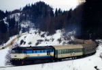 Lokomotiva: 749.249-9 | Vlak: R 903 ( Brno hl.n. - Jesenk ) | Msto a datum: Brann 16.01.1999