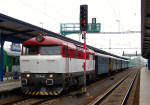 Lokomotiva: 751.001-9 ( T478.1001 ) | Vlak: Sp 1925 Plavsk okruh ( Lednice - Beclav ) | Msto a datum: Beclav 12.05.2012
