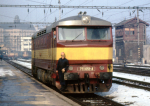 Lokomotiva: 751.051-3 | Msto a datum: Brno hl.n.   03.02.1993
