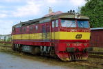Lokomotiva: 752.002-6 ( 751.302-1 ) | Msto a datum: Praha-Ruzyn 24.09.1999