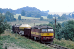 Lokomotiva: 752.038-0 | Vlak: Mn 82632 ( Jesenk - Hanuovice ) | Msto a datum: Brann 20.08.1995