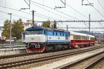 Lokomotiva: 752.065-3 ( T478.2065, 749.259-8 ) | Vlak: Sp 10061 ( Praha hl.n. - Beneov u Prahy ) | Msto a datum: erany 15.10.2016