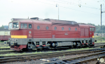 Lokomotiva: 753.114-8 ( T478.3114 ) | Msto a datum: Havlkv Brod   18.06.1988