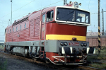 Lokomotiva: 753.390-4 ( T478.3390 ) | Msto a datum: Praha-Bubny 10.07.1987