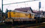 Lokomotiva: T669.0518 + T334.0673 | Msto a datum: Beneov u Prahy   09.09.1990