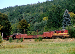 Lokomotiva: 771.115-3 | Vlak: Pn 67912 ( Zdice - Pbram ) | Msto a datum: Rejkovice 12.09.1995