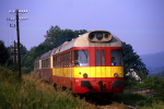 Lokomotiva: 850.015-9 | Vlak: Sp 1721 ( Olomouc hl.n. - Opava-vchod ) | Msto a datum: Krnov 19.08.1995