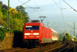 Lokomotiva: 101.079-2 | Vlak: EC 5 Verdi ( Dortmund Hbf. - Milano Centrale ) | Msto a datum: Trechtingshausen 25.09.1998