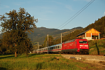 Lokomotiva: 101.137-8 | Vlak: IC 718 ( Graz Hbf. - Salzburg Hbf. ) | Msto a datum: Selzthal (A) 16.08.2009