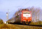Lokomotiva: 103.147-5 | Vlak: IC 981 Lucas Cranach ( Nrnberg Hbf. - Mnchen Hbf. ) | Msto a datum: Nannhofen 24.03.1994