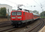 Lokomotiva: 112.142 | Vlak: RE 21066 ( Hamburg Hbf. - Flensburg ) | Msto a datum: Hamburg Hbf. 13.10.2014