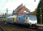 Lokomotiva: 146.502-0 | Vlak: ME 82109 ( Hamburg Hbf. - Uelzen ) | Msto a datum: Hamburg-Harburg 14.10.2014