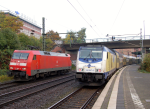Lokomotiva: 152.063-4, 246.007-9 | Vlak: ME 81510 ( Cuxhaven - Hamburg Hbf. ) | Msto a datum: Hamburg-Harburg 14.10.2014