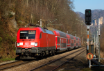 Lokomotiva: 182.022-4 | Vlak: S 37717 ( Meissen Triebischtal - Schna ) | Msto a datum: Schmilka-Kirchmhle 11.03.2014