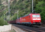 Lokomotiva: 185.102-1 + 185.115-1 | Vlak: GG 48601 | Msto a datum: Hohtenn (CH) 21.06.2006
