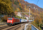 Lokomotiva: 189.011-0 | Vlak: Nex 41341 ( Bremen - Budapest ) | Msto a datum: Doln leb (CZ) 31.10.2015